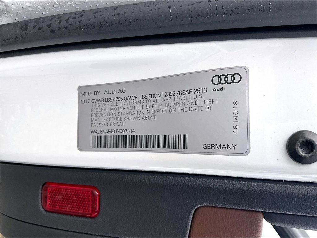 Used 2018 Audi A4 2.0T Premium Plus w/ Premium Plus Package image 30