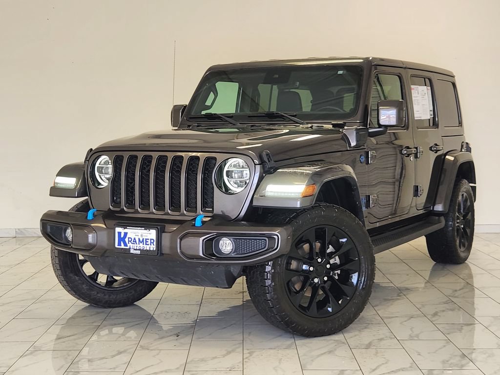 Used 2021 Jeep Wrangler Unlimited Sahara AWD/4WD image 1