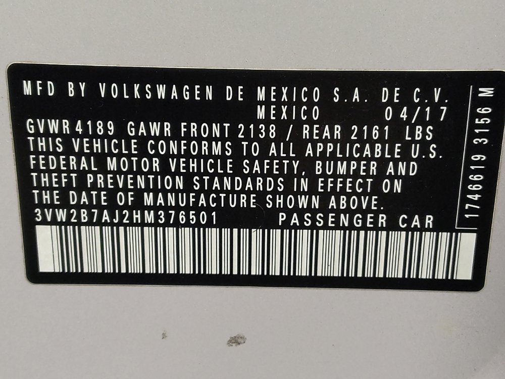 Used 2017 Volkswagen Jetta S image 33