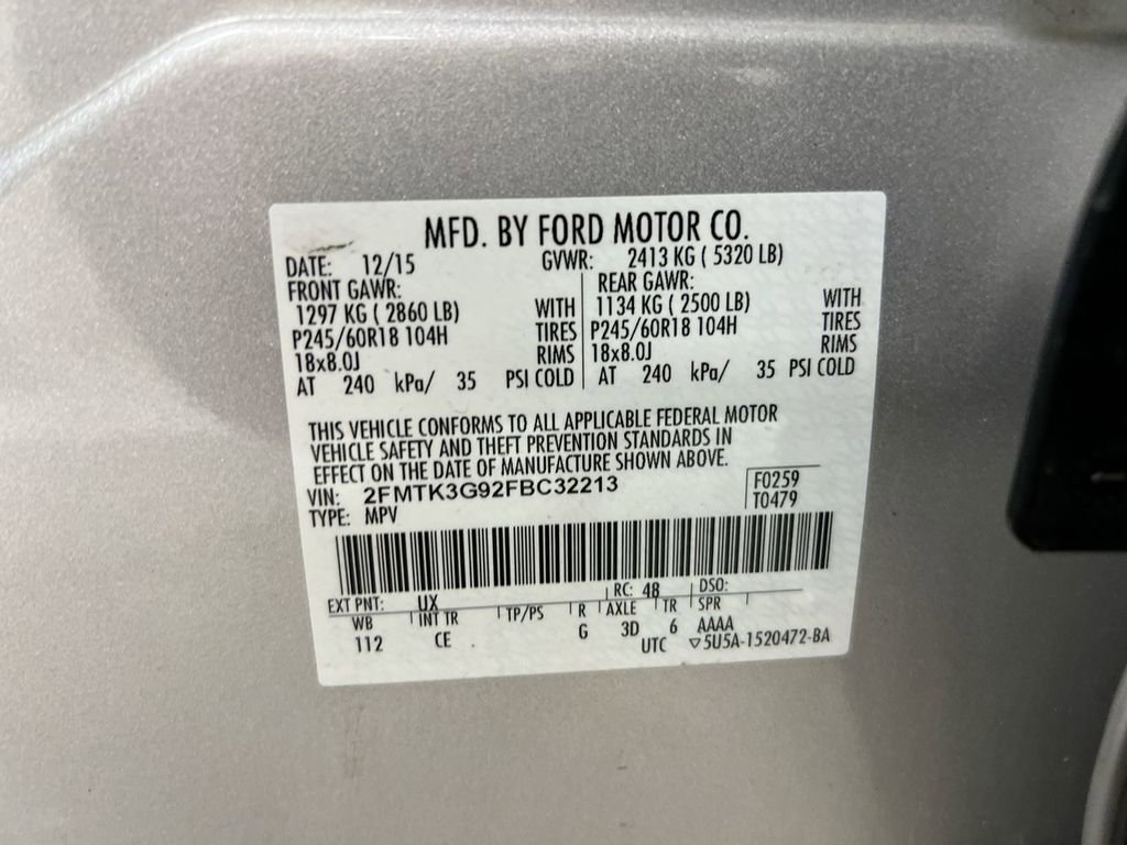 Used 2015 Ford Edge SE FWD image 27