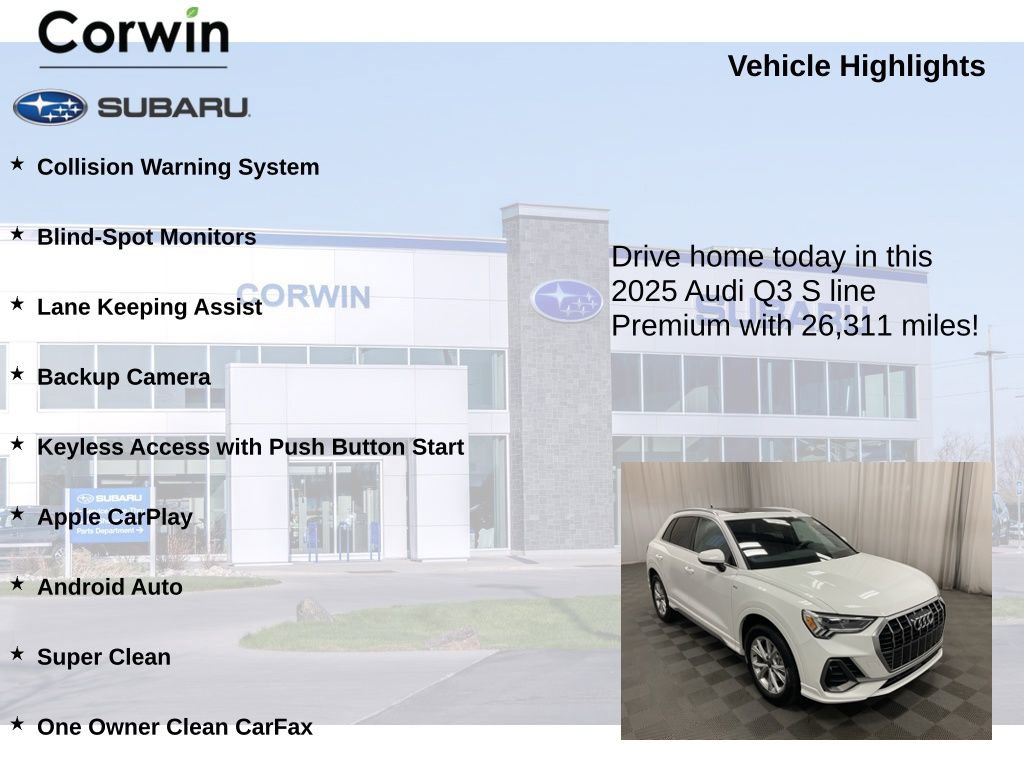 Used 2025 Audi Q3 2.0T Premium image 6