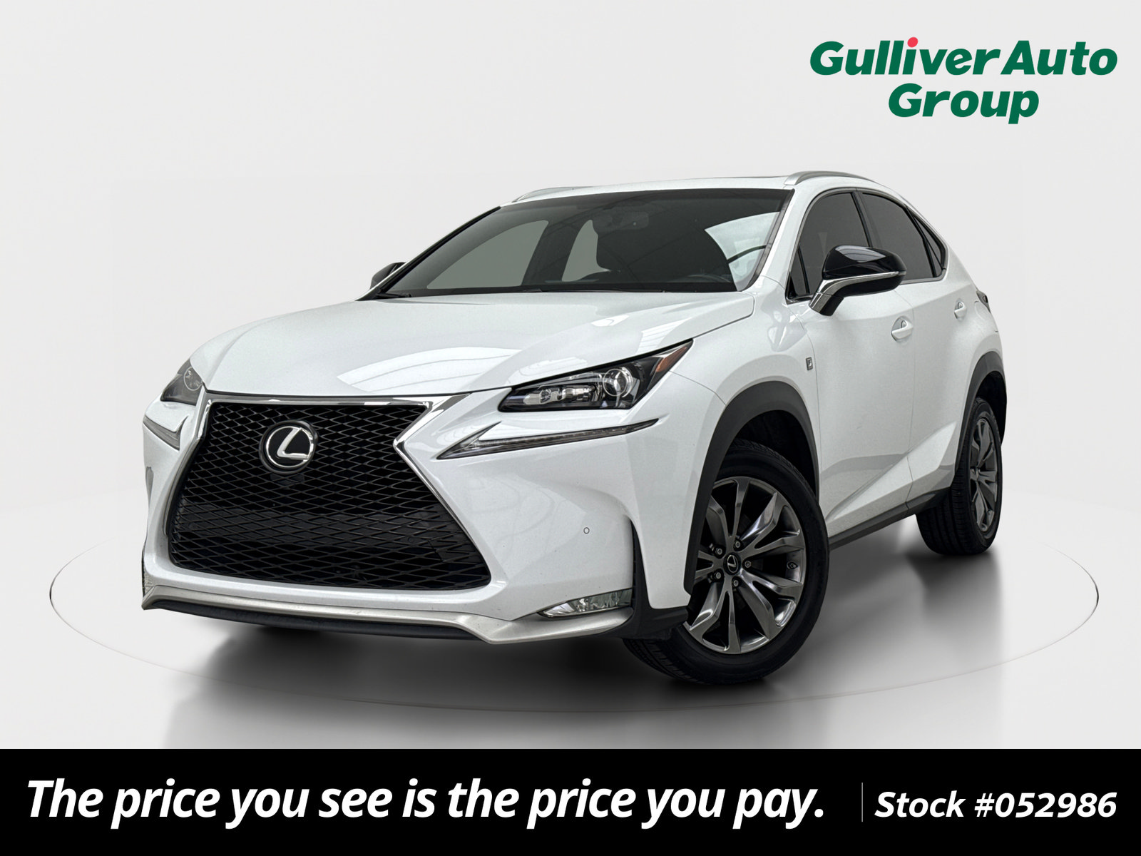 Used 2017 Lexus NX 200t F Sport FWD image 1