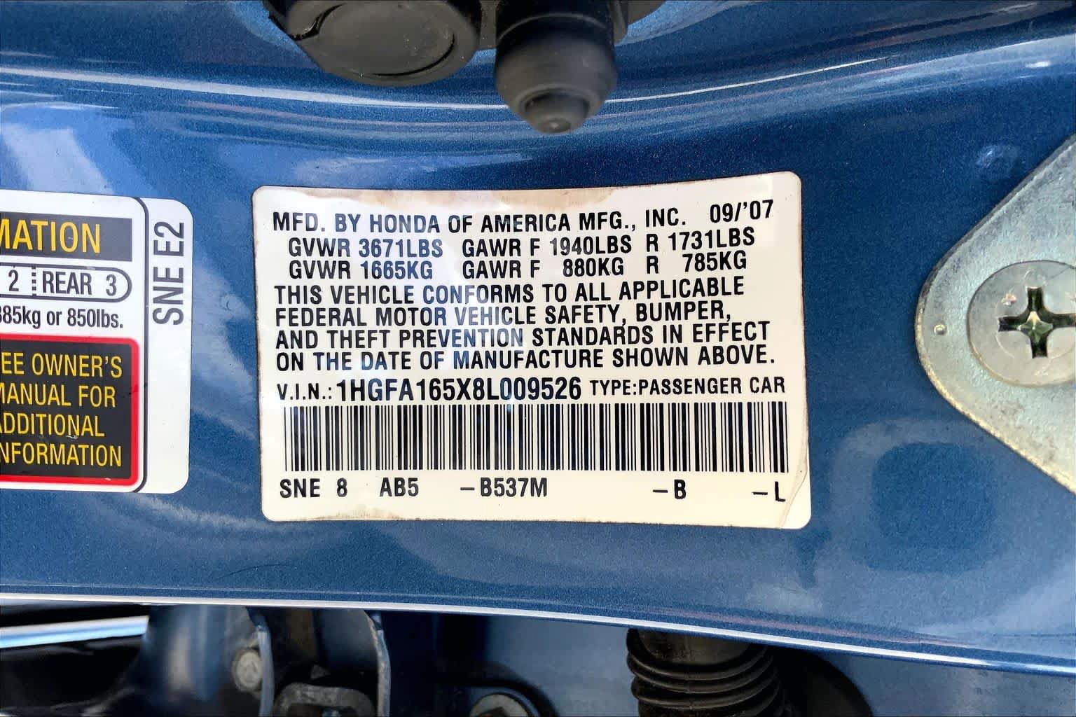 Used 2008 Honda Civic LX image 34