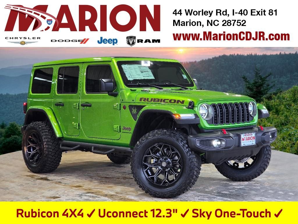 New 2025 Jeep Wrangler Unlimited Rubicon w/ Technology Group image 1