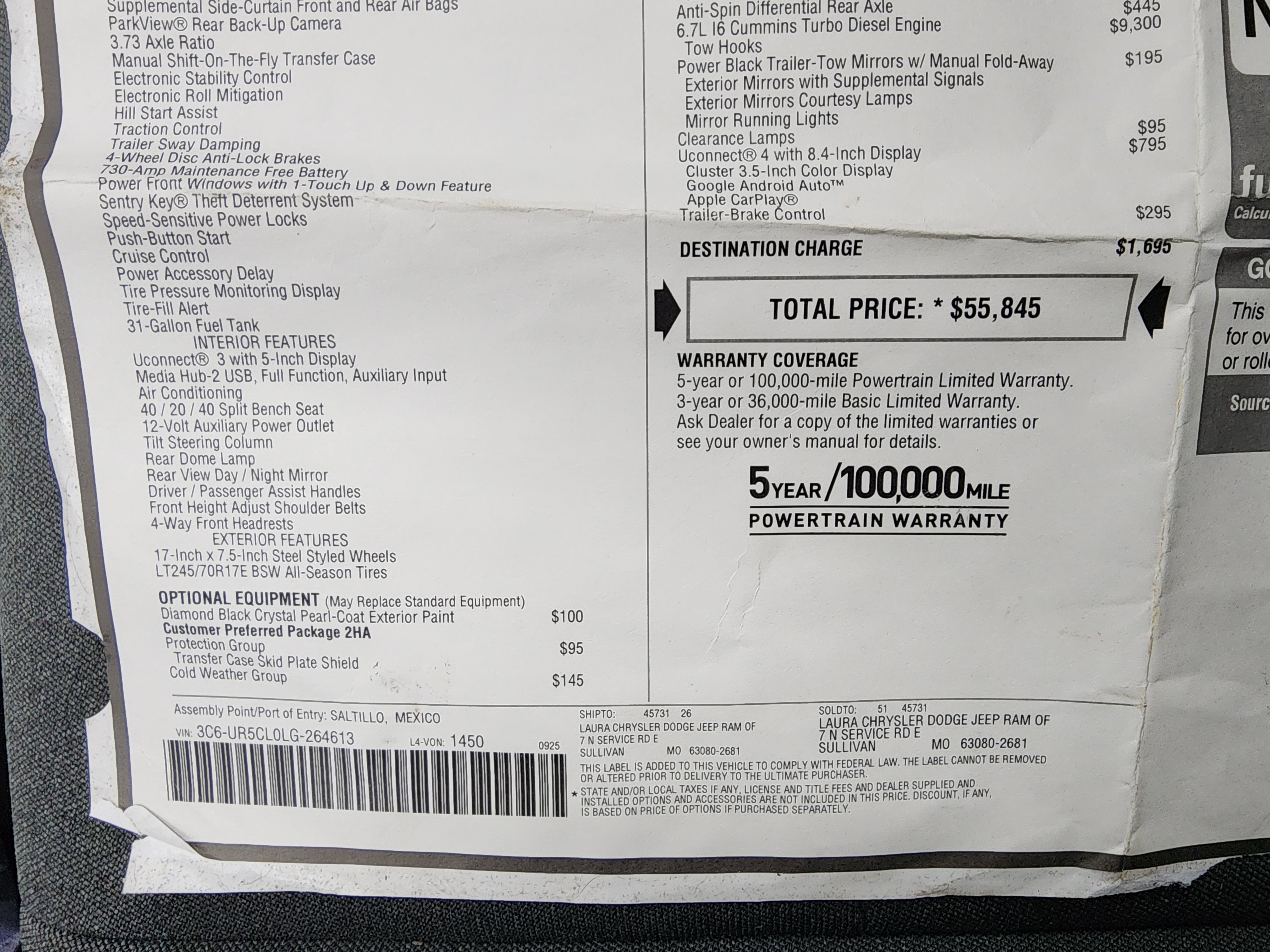 Used 2020 RAM 2500 Tradesman image 44