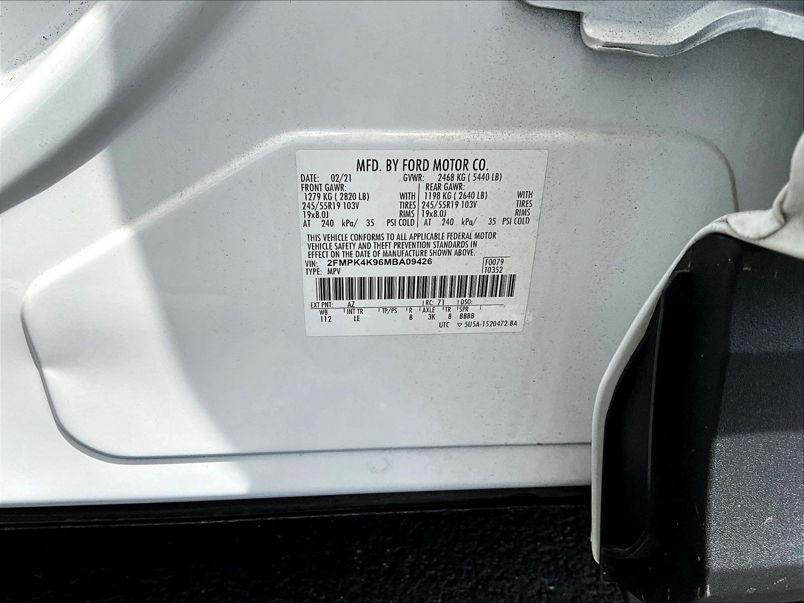 Used 2021 Ford Edge Titanium AWD/4WD image 19