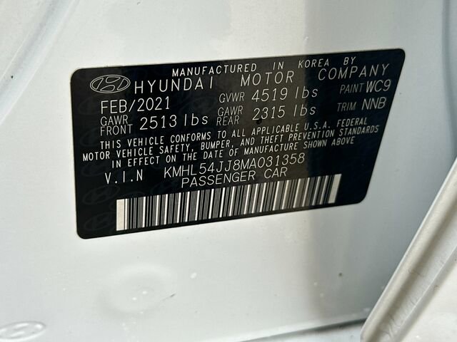 Used 2021 Hyundai Sonata Limited w/ Cargo Package image 36