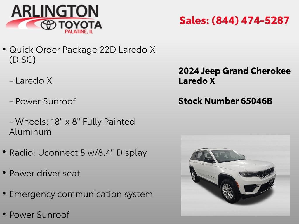 Used 2024 Jeep Grand Cherokee Laredo X AWD/4WD video 2