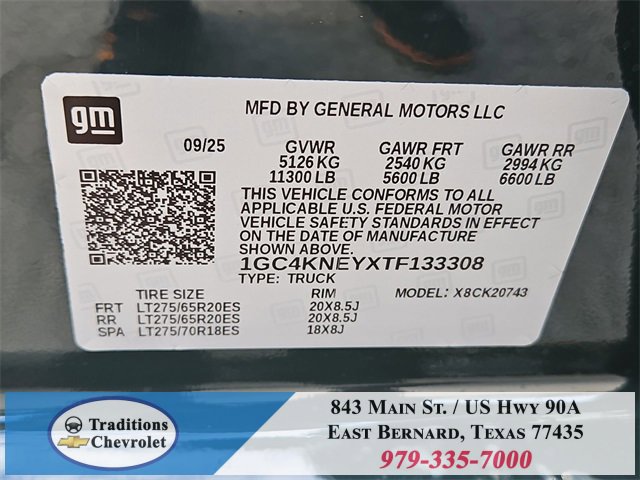 New 2026 Chevrolet Silverado 2500 LT w/ Trail Boss Package image 33