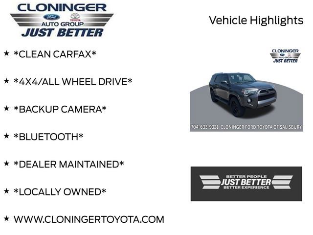 Used 2018 Toyota 4Runner SR5 AWD/4WD image 3