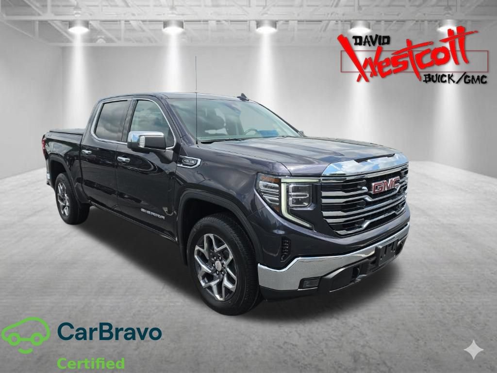 Certified 2022 GMC Sierra 1500 SLT w/ SLT Convenience Package AWD/4WD image 1