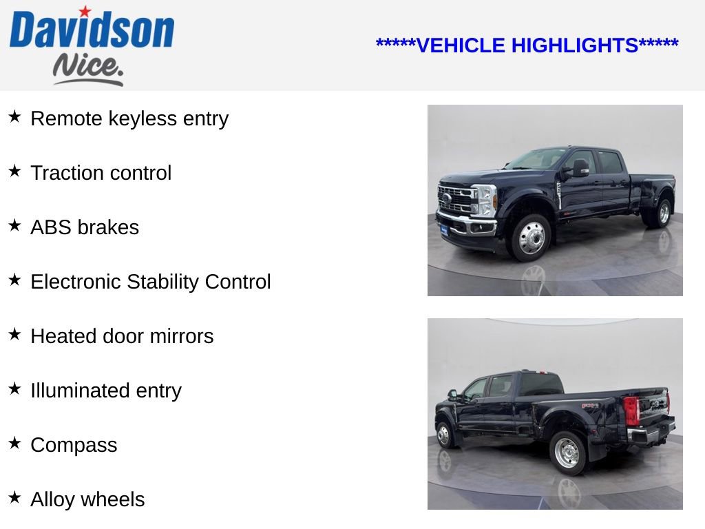 Certified 2025 Ford F450 XLT w/ FX4 Off-Road Package image 4