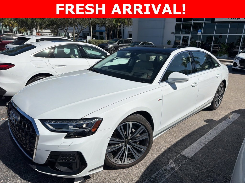 Certified 2023 Audi A8 L 3.0T w/ Comfort Plus Package