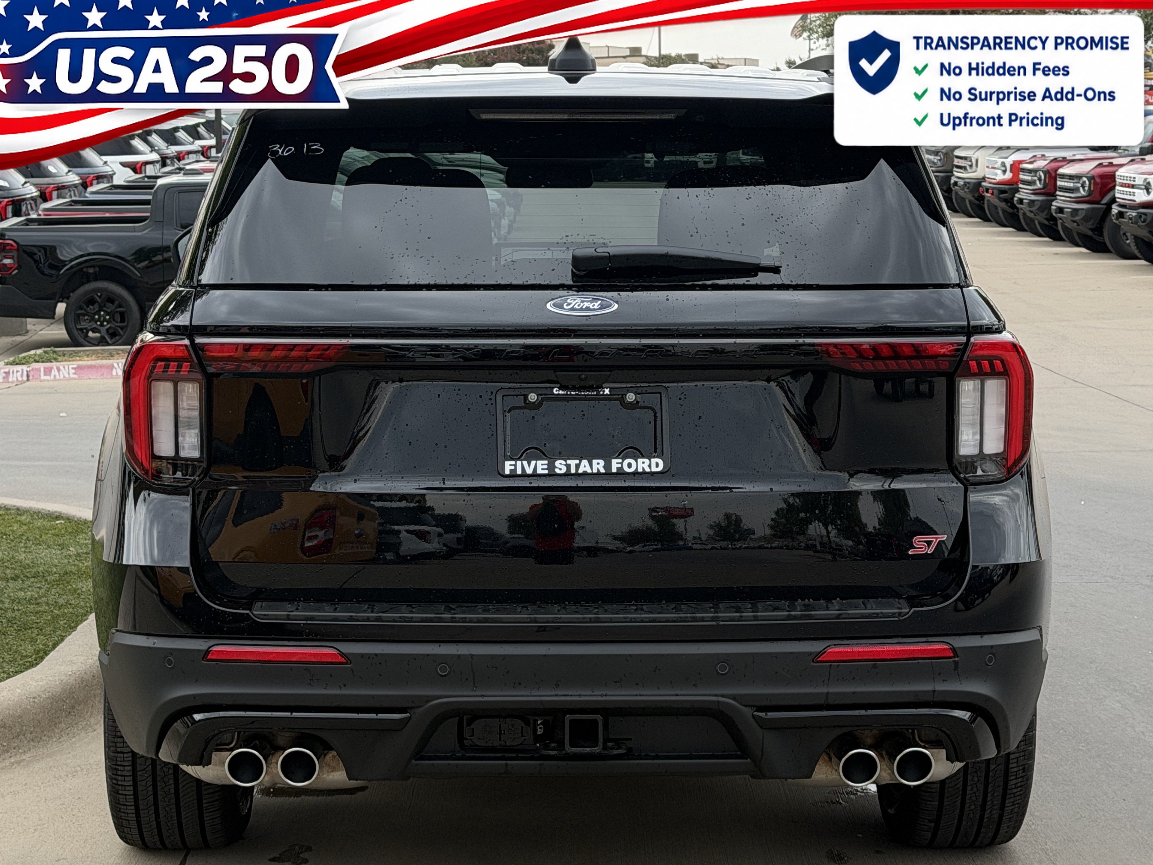 New 2026 Ford Explorer ST w/ Sun And Sound Package RWD image 5