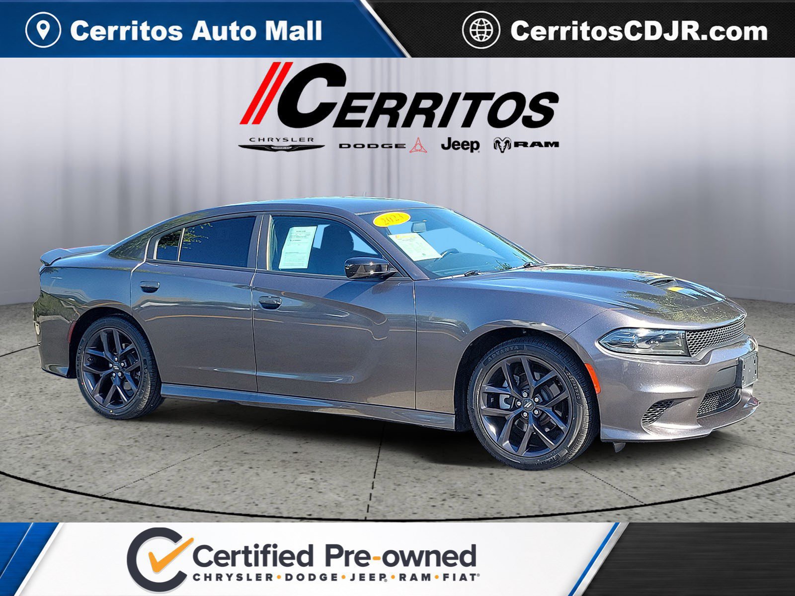 Certified 2023 Dodge Charger GT w/ Blacktop Package