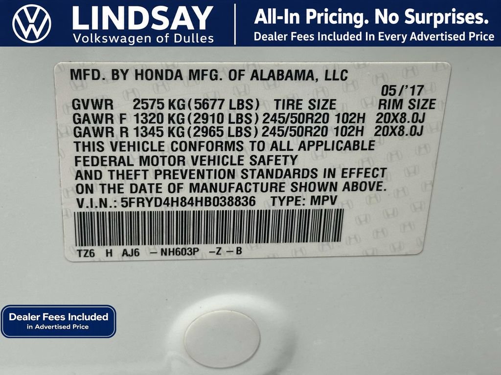 Used 2017 Acura MDX SH-AWD w/ Advance Package image 28