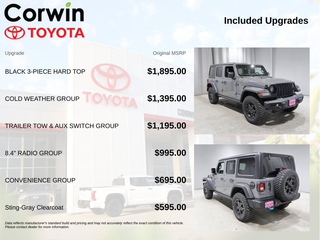 Used 2023 Jeep Wrangler Unlimited w/ Cold Weather Group AWD/4WD image 4
