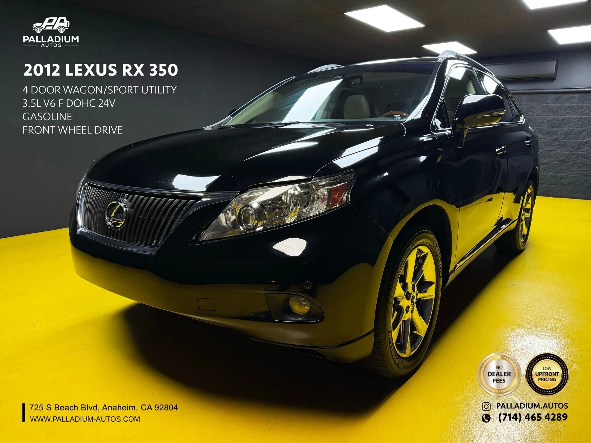 Used 2012 Lexus RX 350 RX 350 Sport Utility 4D