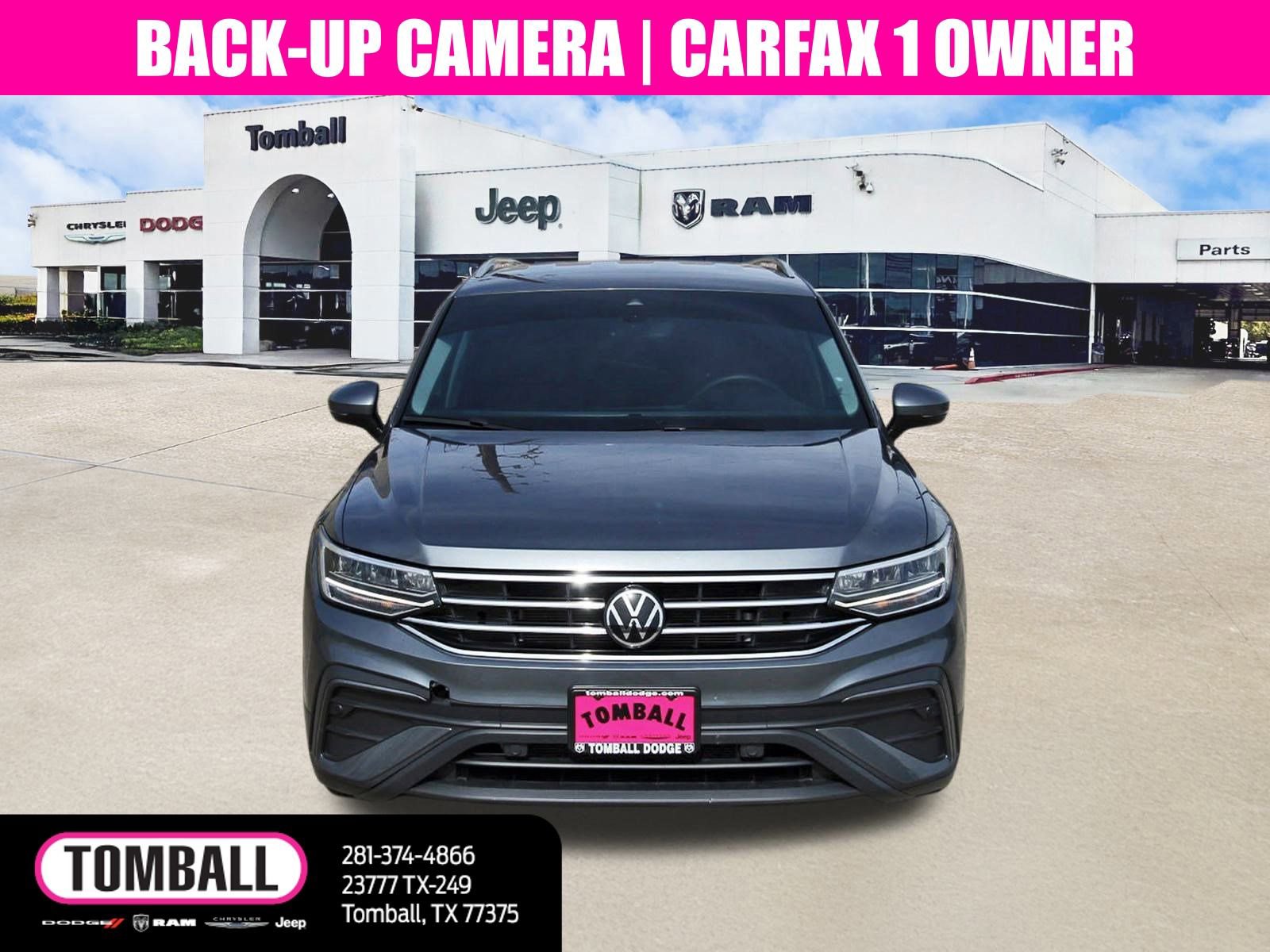 Used 2024 Volkswagen Tiguan SE w/ MDO Package, Three-Row image 2