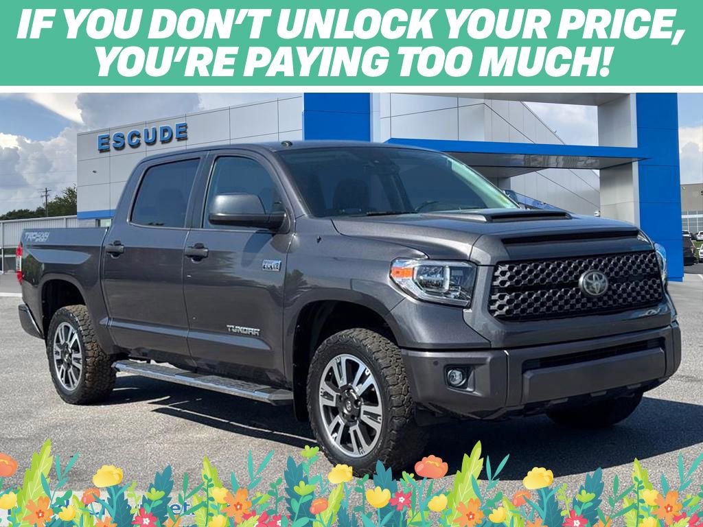 Used 2019 Toyota Tundra SR5 w/ TRD Sport Package AWD/4WD image 1