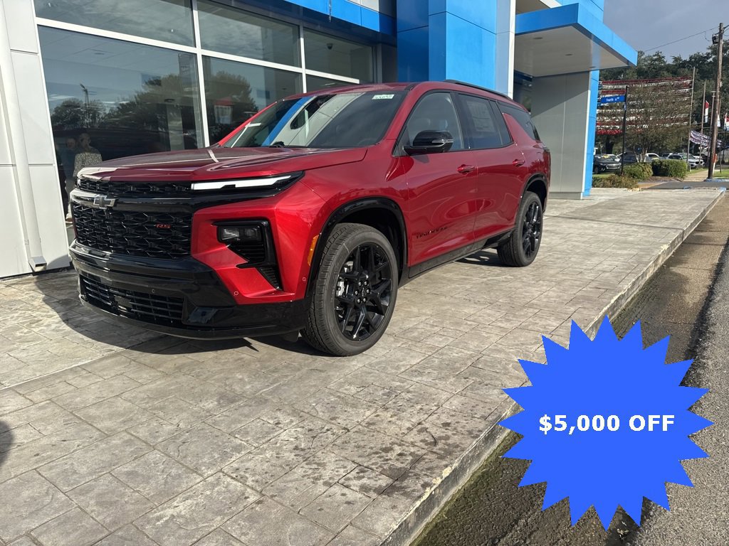 New 2026 Chevrolet Traverse RS w/ LPO, Floor Liner Package