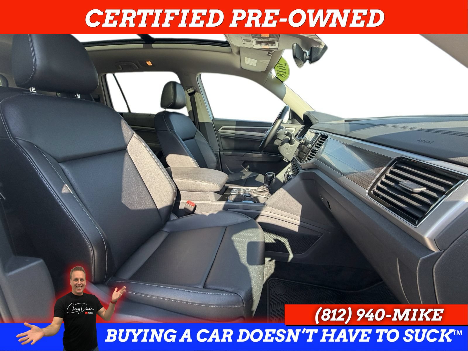 Used 2018 Volkswagen Atlas SEL AWD/4WD image 21