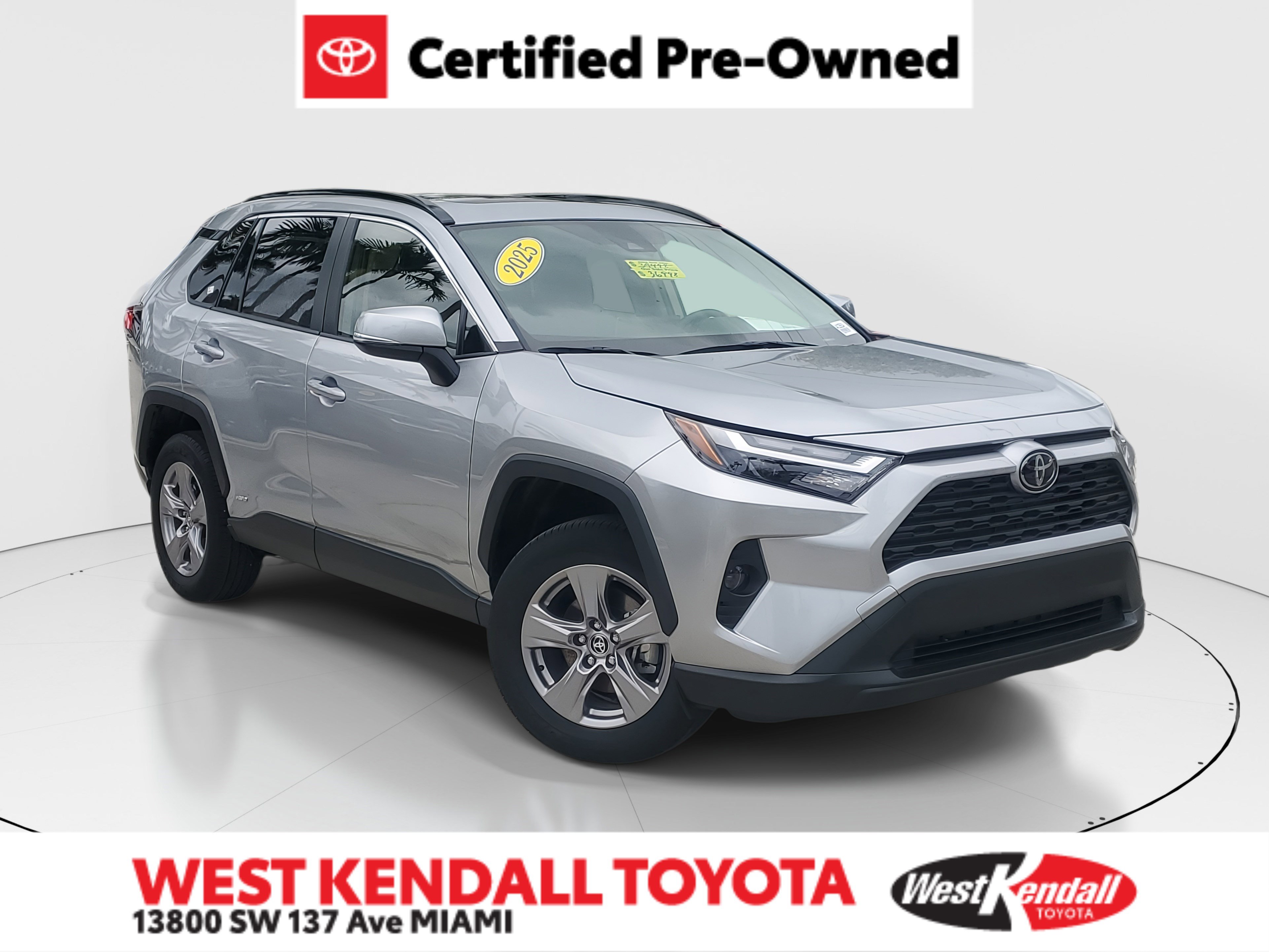 Certified 2025 Toyota RAV4 XLE