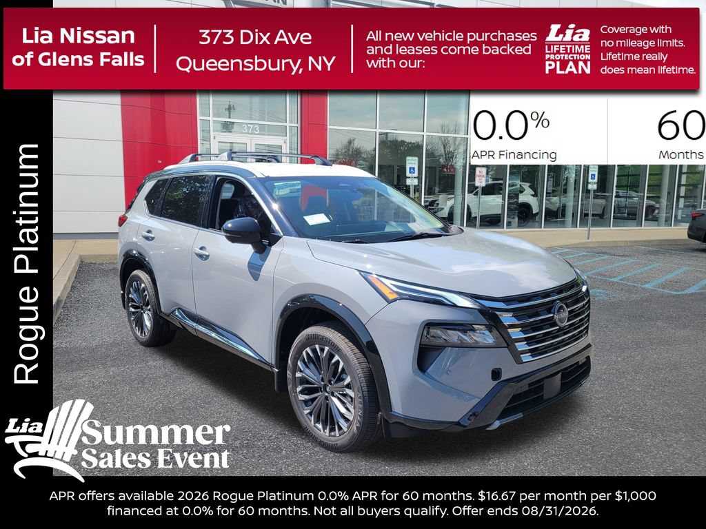 New 2026 Nissan Rogue Platinum
