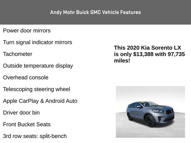 Used 2020 Kia Sorento LX image 8