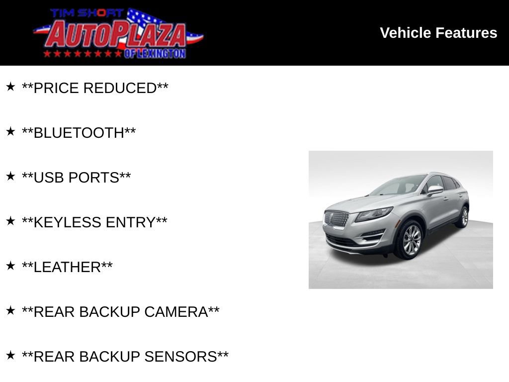 Used 2019 Lincoln MKC Select w/ Select Plus Package image 8