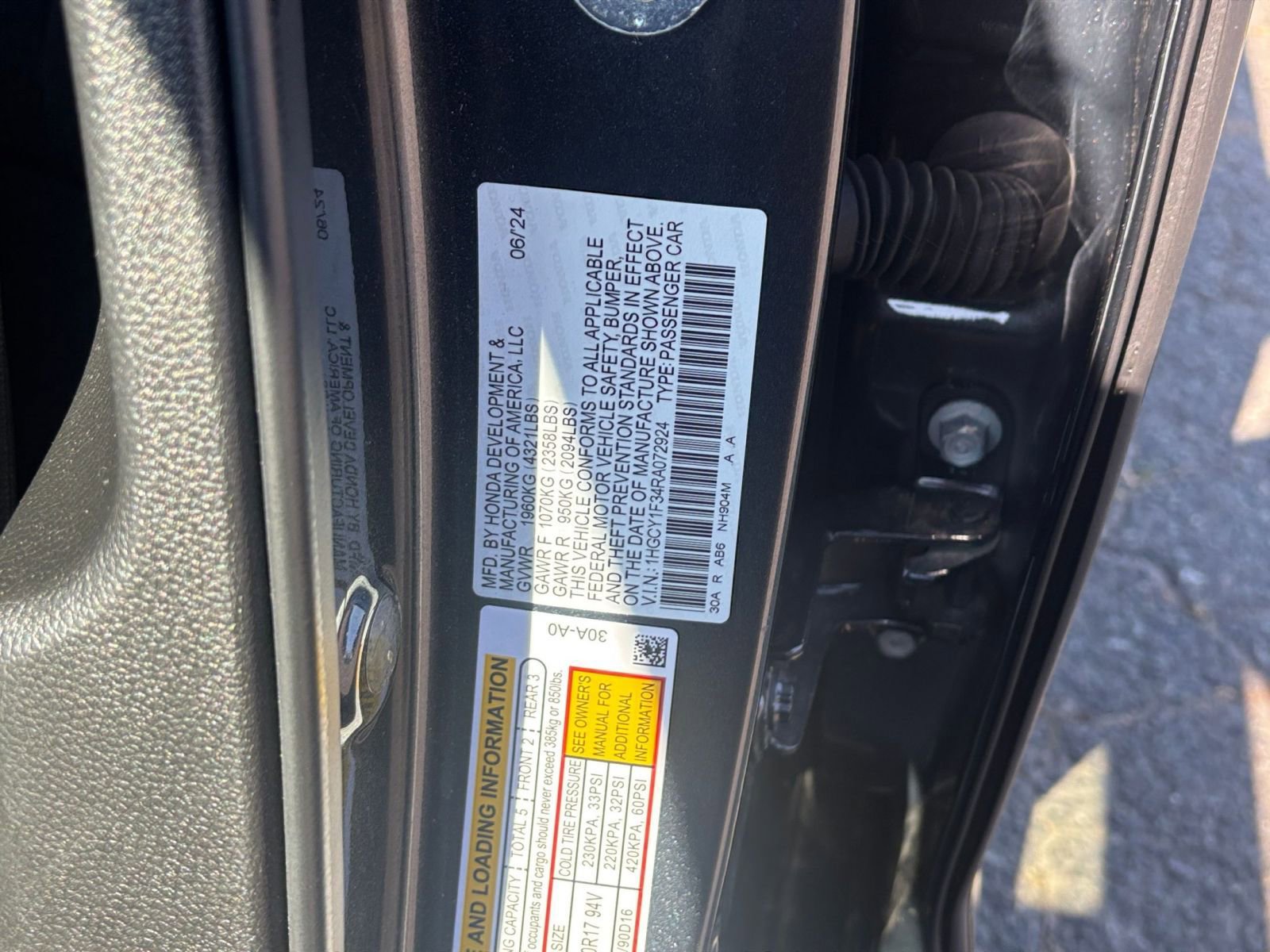 Used 2024 Honda Accord EX image 24