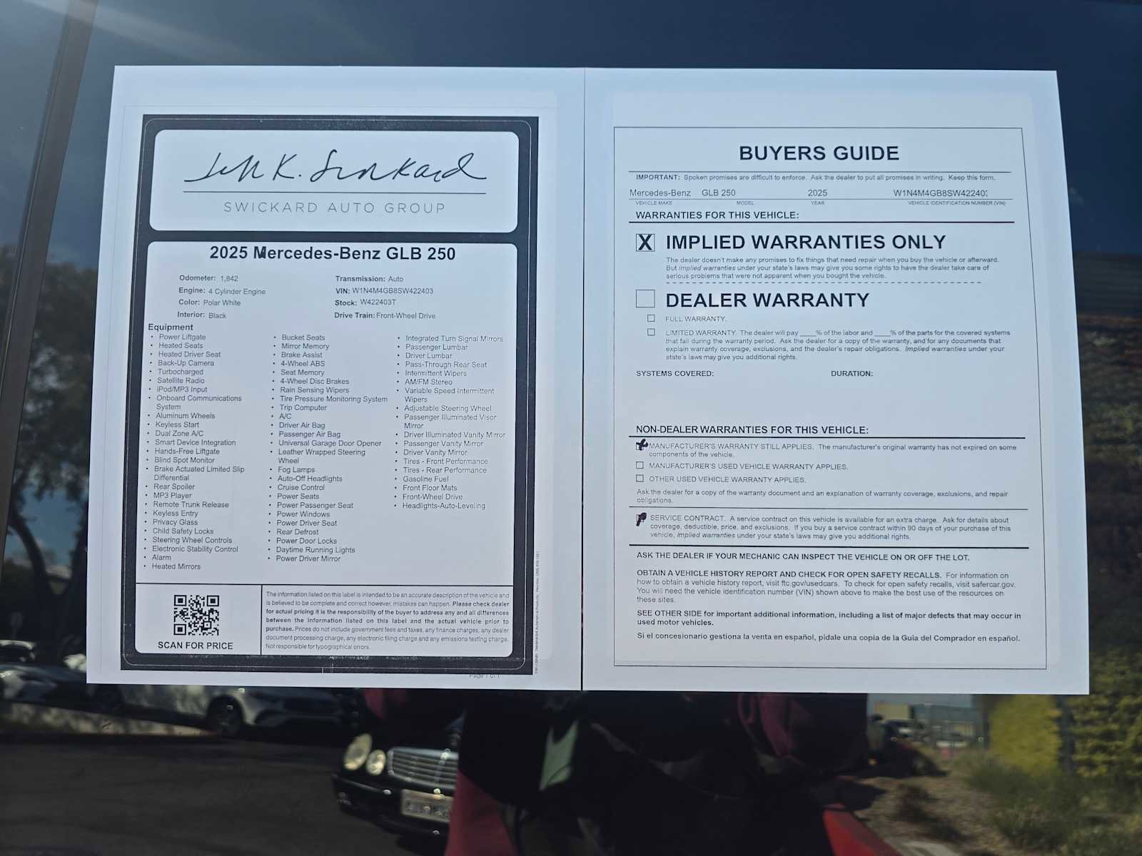 Used 2025 Mercedes-Benz GLB 250 GLB 250 image 19