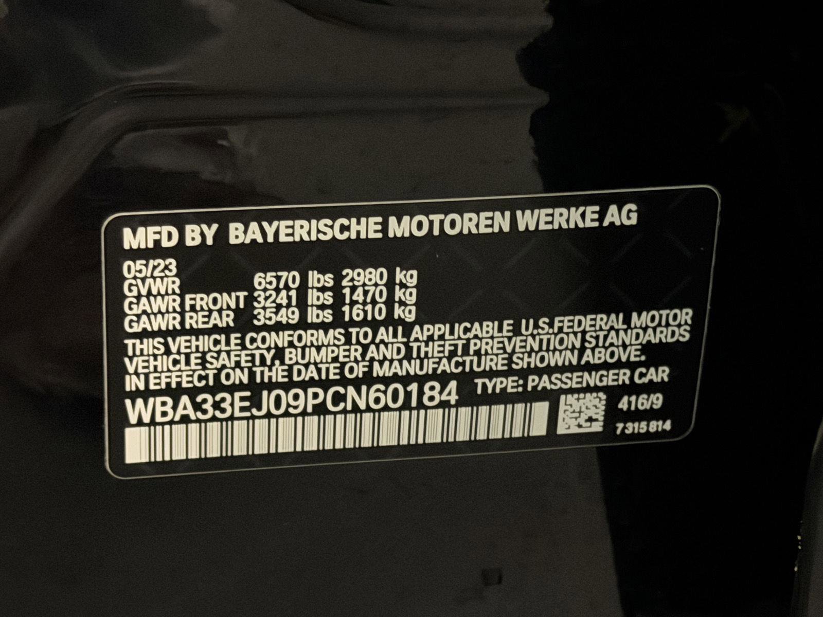Used 2023 BMW 760i xDrive image 24
