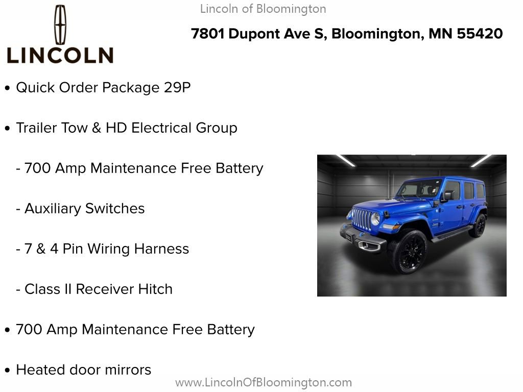 Used 2022 Jeep Wrangler Unlimited Sahara w/ Cold Weather Group image 5