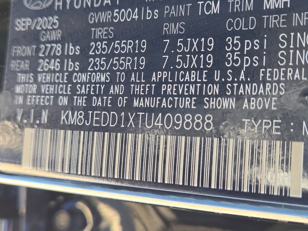 New 2026 Hyundai Tucson Limited image 21