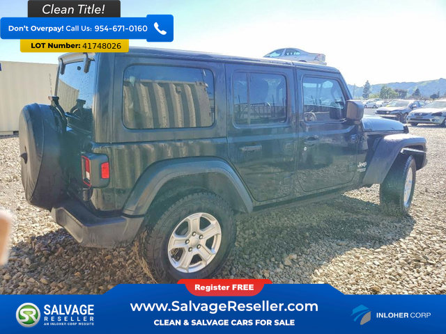 Used 2020 Jeep Wrangler Unlimited Sport S image 4