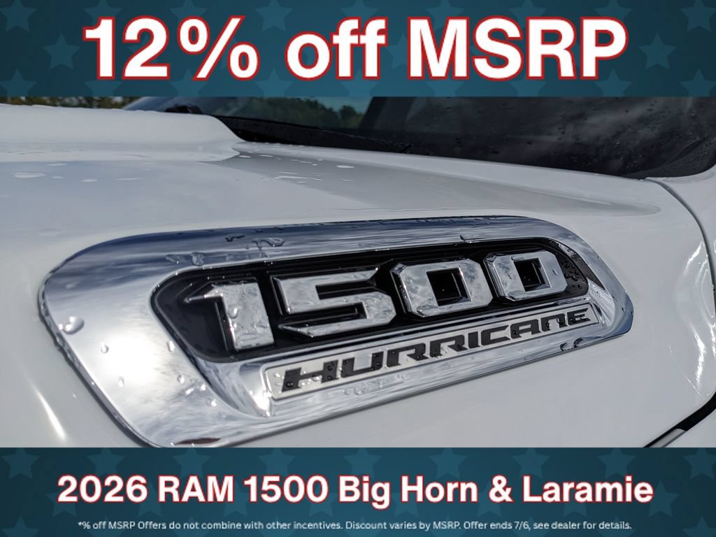 New 2026 RAM 1500 Laramie AWD/4WD image 14