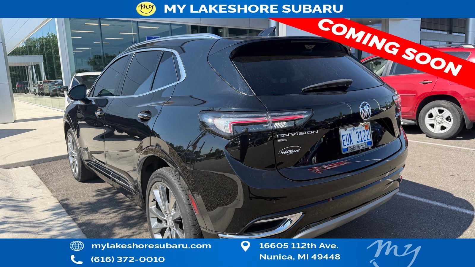 Used 2021 Buick Envision Avenir w/ Technology Package II AWD/4WD image 9