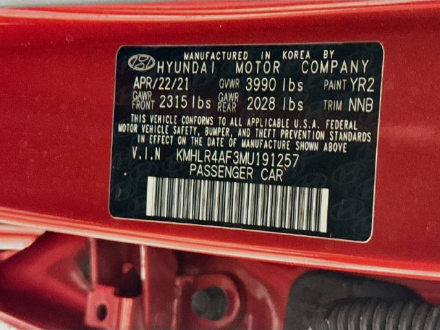 Used 2021 Hyundai Elantra N Line w/ Cargo Package FWD image 41