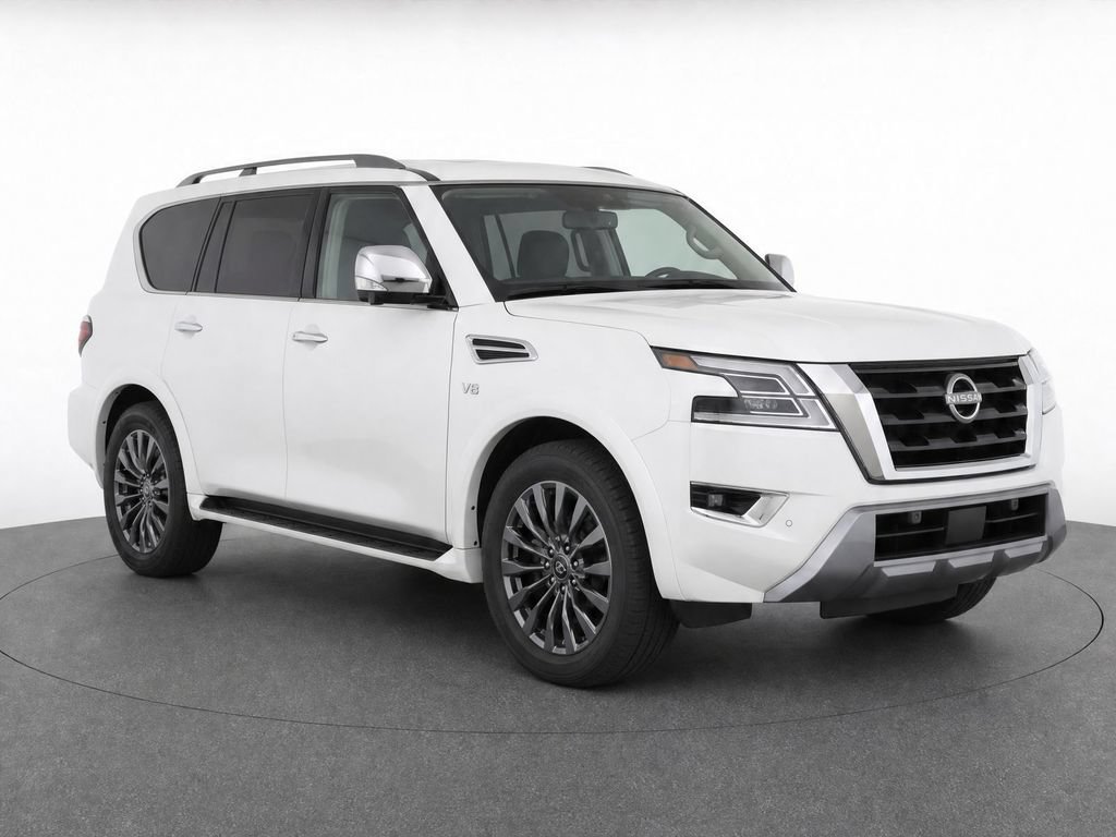 Used 2021 Nissan Armada Platinum w/ Captain's Chairs Package RWD image 30