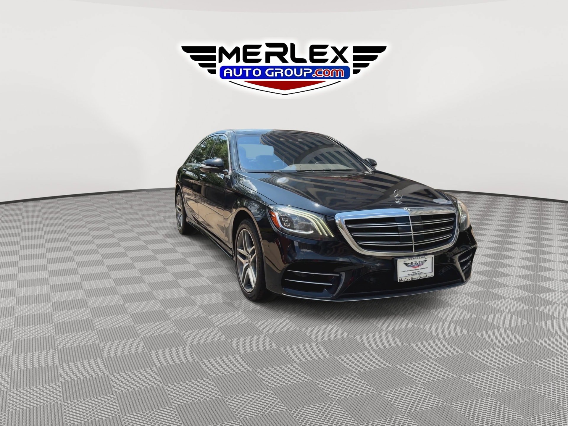 Used 2019 Mercedes-Benz S 560 4MATIC Sedan w/ AMG Line Exterior image 2