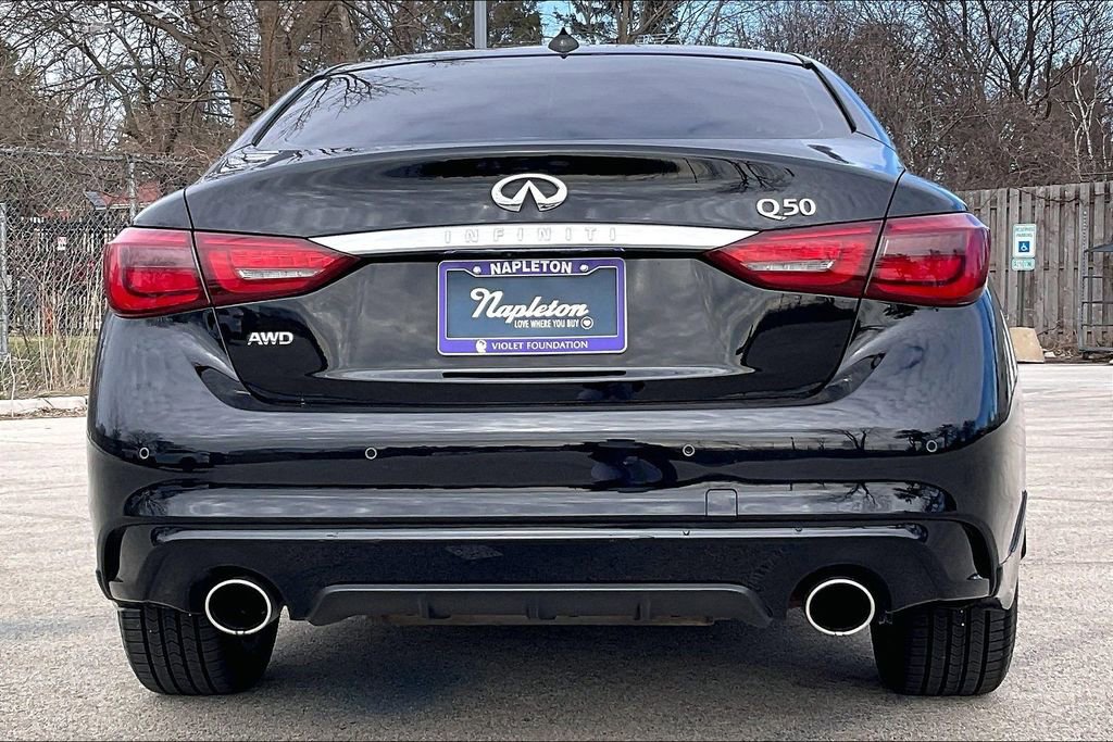 Used 2021 INFINITI Q50 Luxe w/ Cargo Package image 4