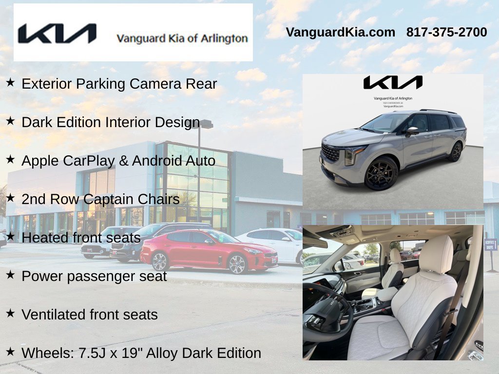 New 2027 Kia Carnival SX w/ Dark Edition Package FWD image 12
