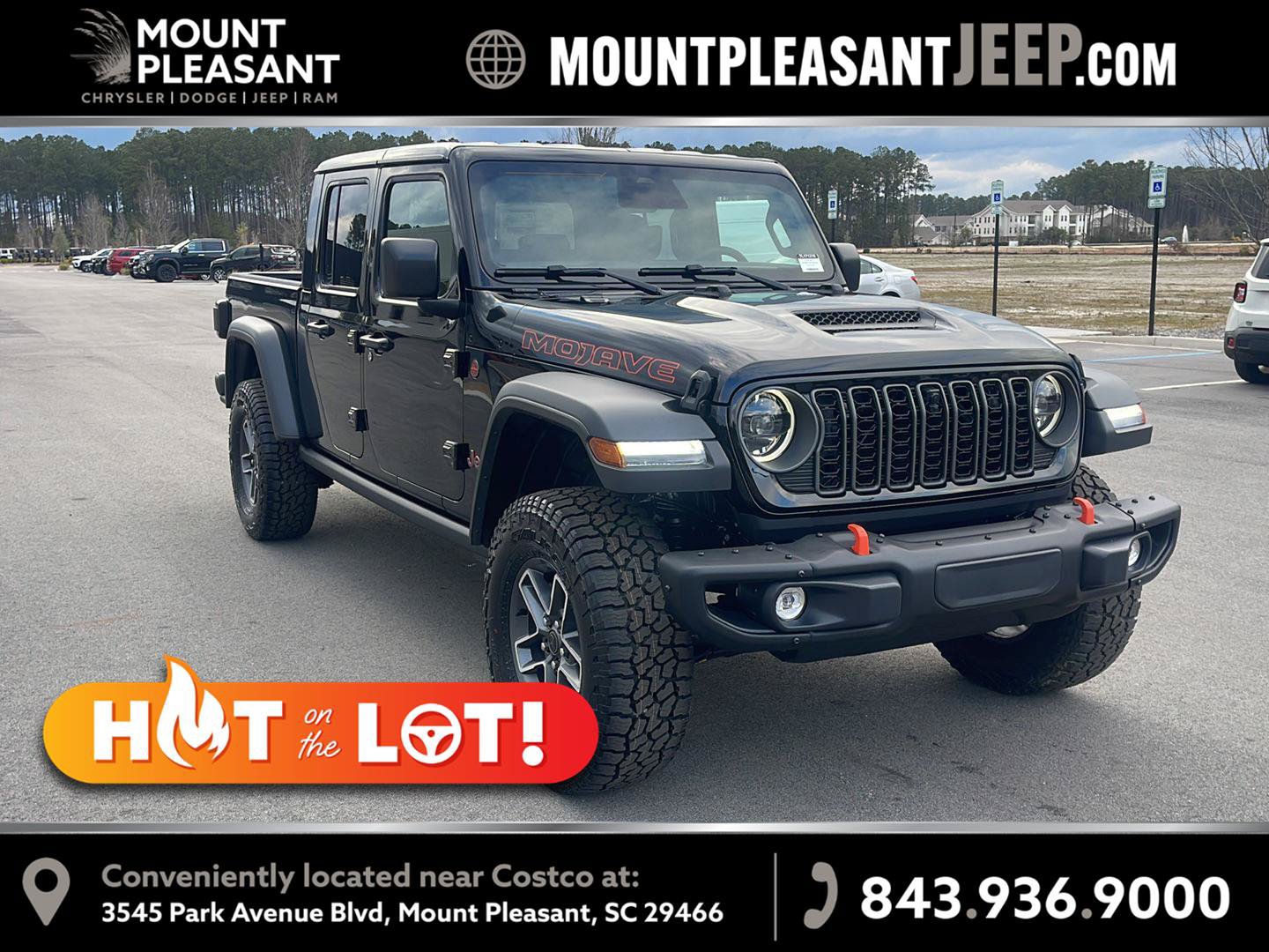 New 2026 Jeep Gladiator Mojave w/ Steel Bumper Group