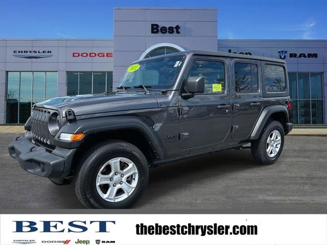 Certified 2022 Jeep Wrangler Unlimited Sport image 1