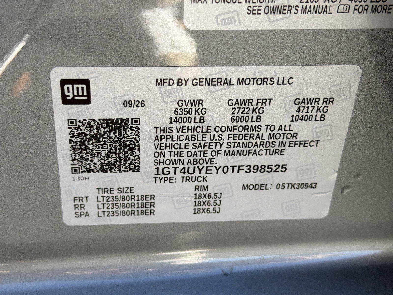 New 2026 GMC Sierra 3500 Denali Ultimate AWD/4WD image 32