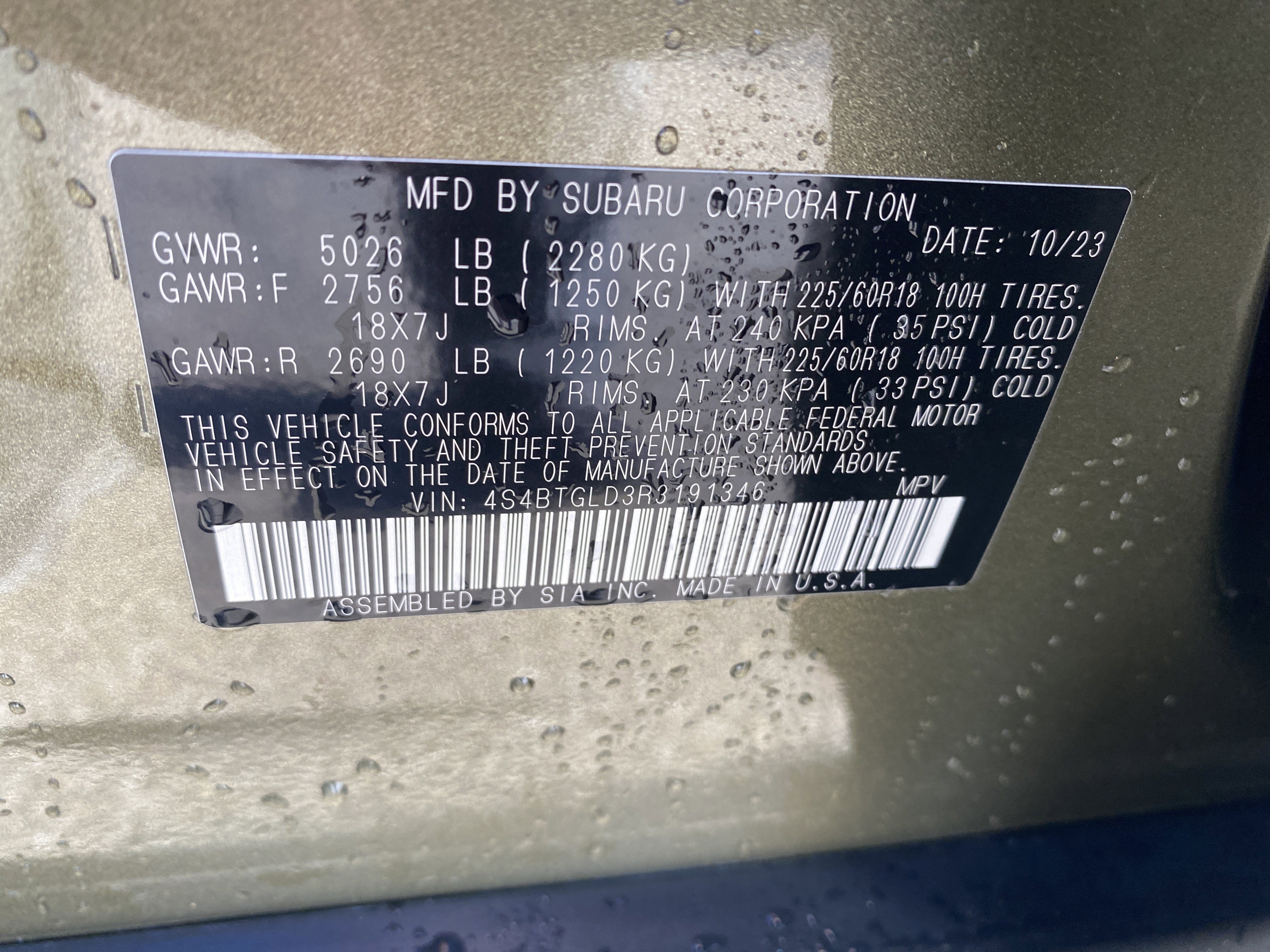 Used 2024 Subaru Outback Onyx Edition XT image 25