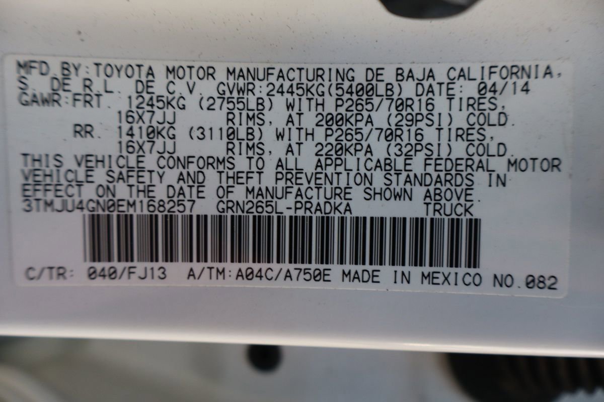 Used 2014 Toyota Tacoma PreRunner w/ TRD Off-Road Package image 46