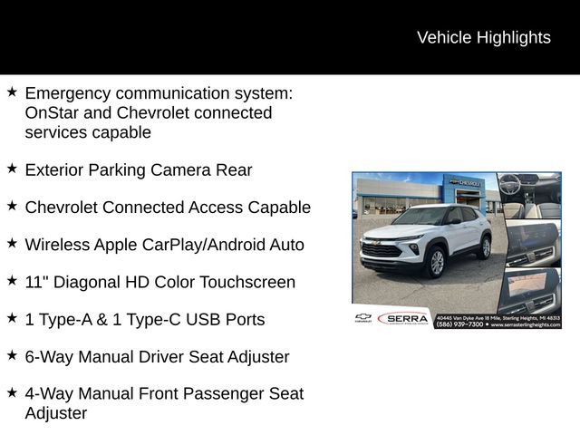 Certified 2024 Chevrolet TrailBlazer LS w/ LS Convenience Package FWD image 5