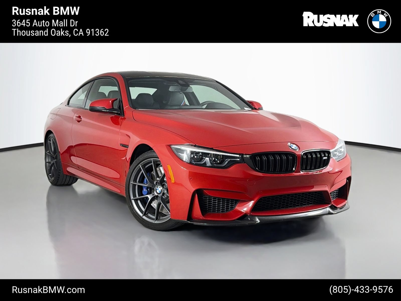 Used 2020 BMW M4 CS w/ Executive Package RWD image 1